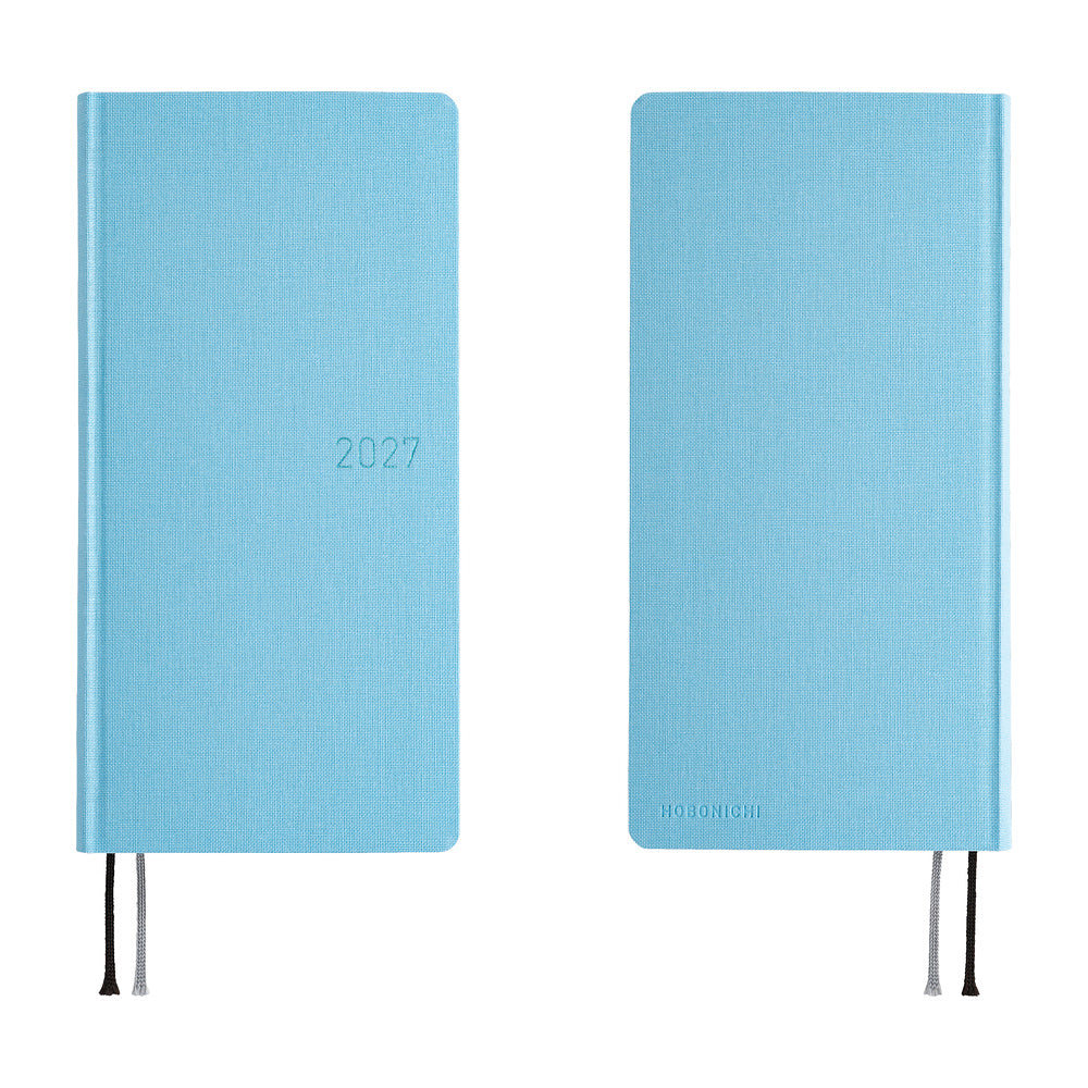 2027 Hobonichi Techo Weeks: Colors (Sea Glass)