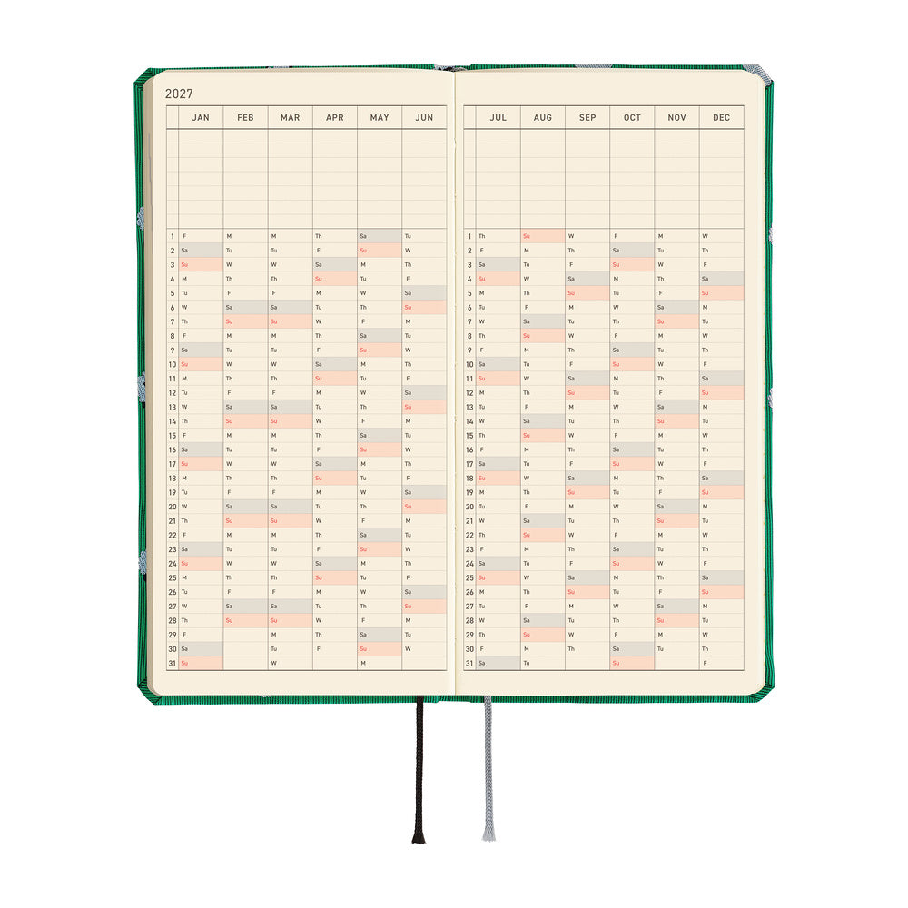2027 Hobonichi Techo Weeks: Bow & Tie (Sheep Sheep Sheep)