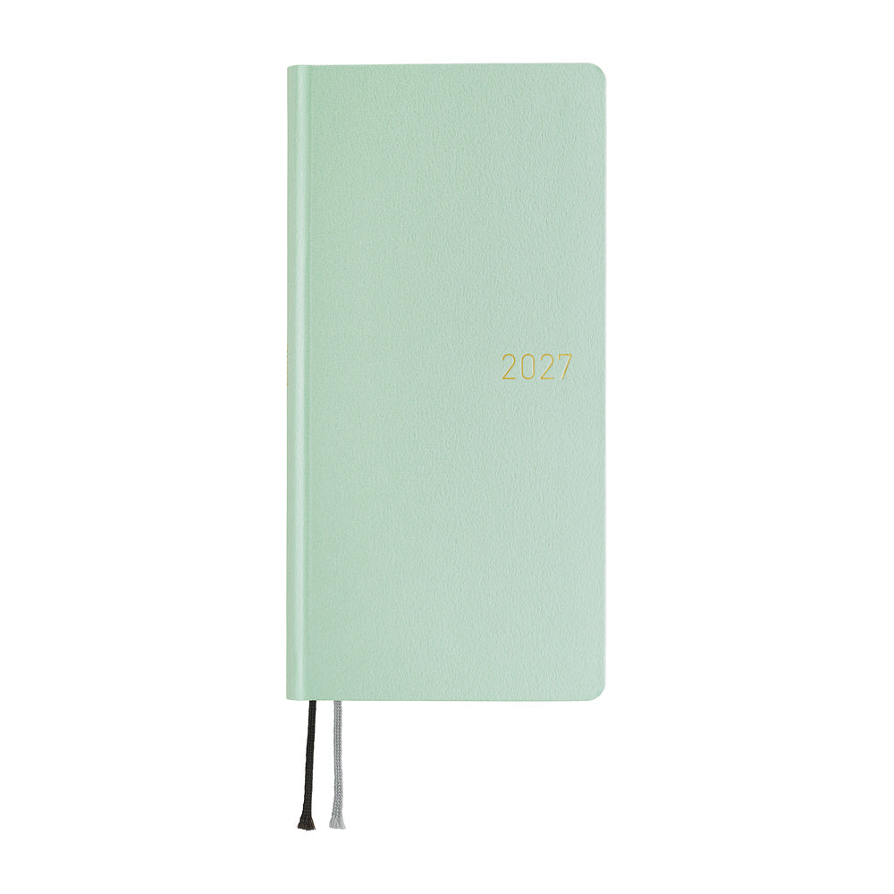 2027 Hobonichi Techo Weeks: Paper Series (Jade)
