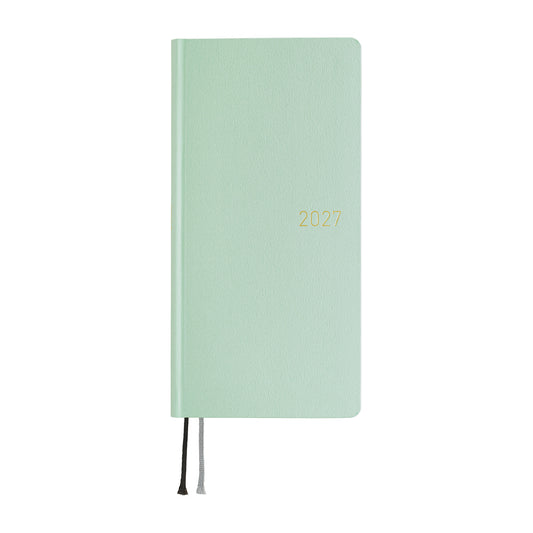 2027 Hobonichi Techo Weeks: Paper Series (Jade)