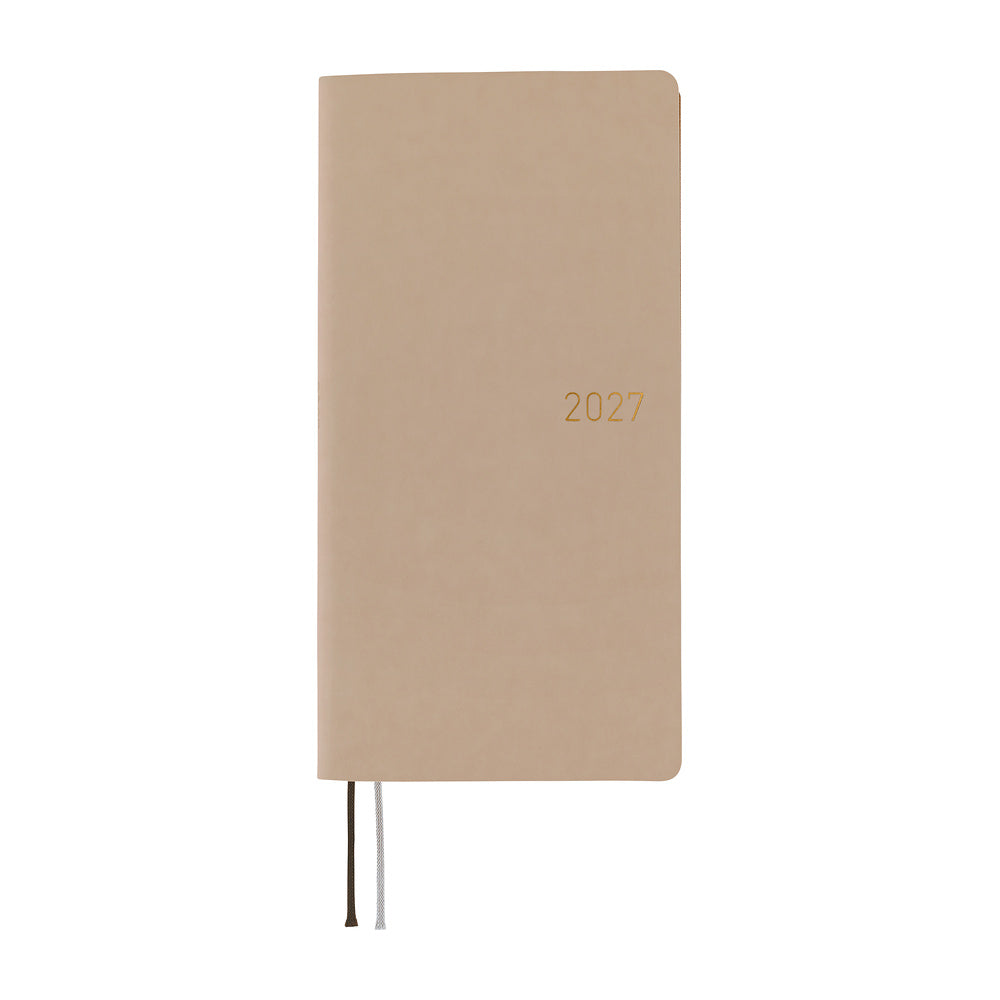 2027 Hobonichi Techo Weeks Smooth: Café au Lait