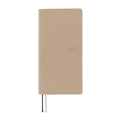 2027 Hobonichi Techo Weeks Smooth: Café au Lait