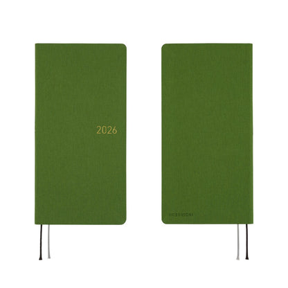2026 Hobonichi Techo Weeks: Colors (Antique Green)
