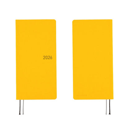2026 Hobonichi Techo Weeks: Colors (Full Moon Yellow)